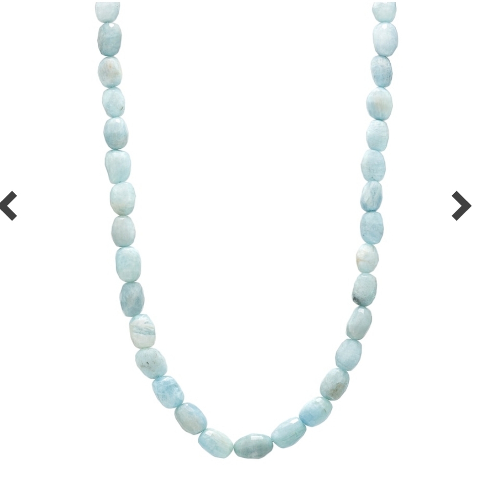 New Aquamarine necklace